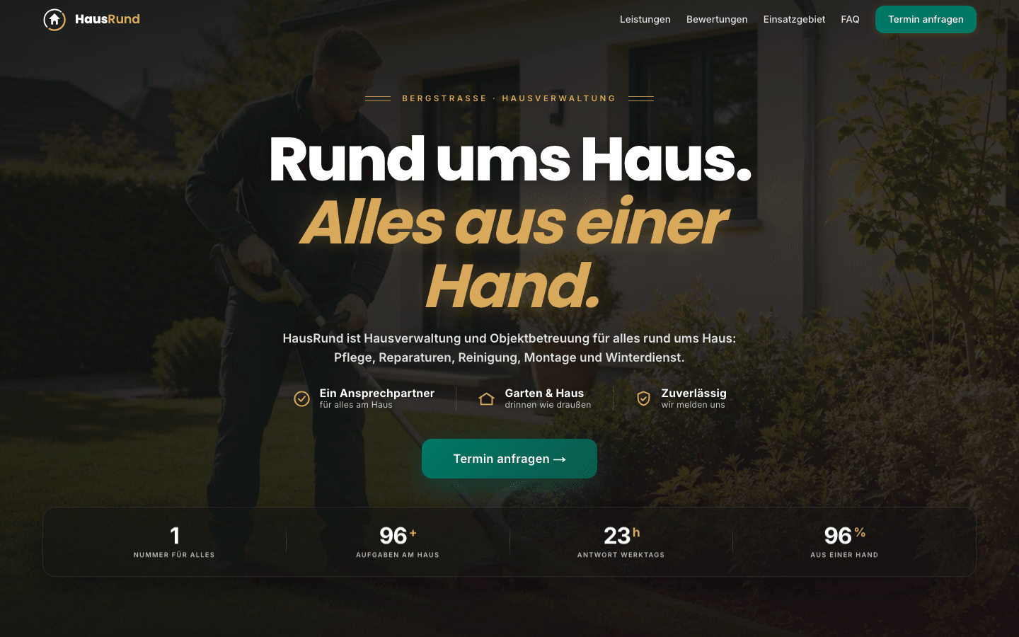 Website von HausRund