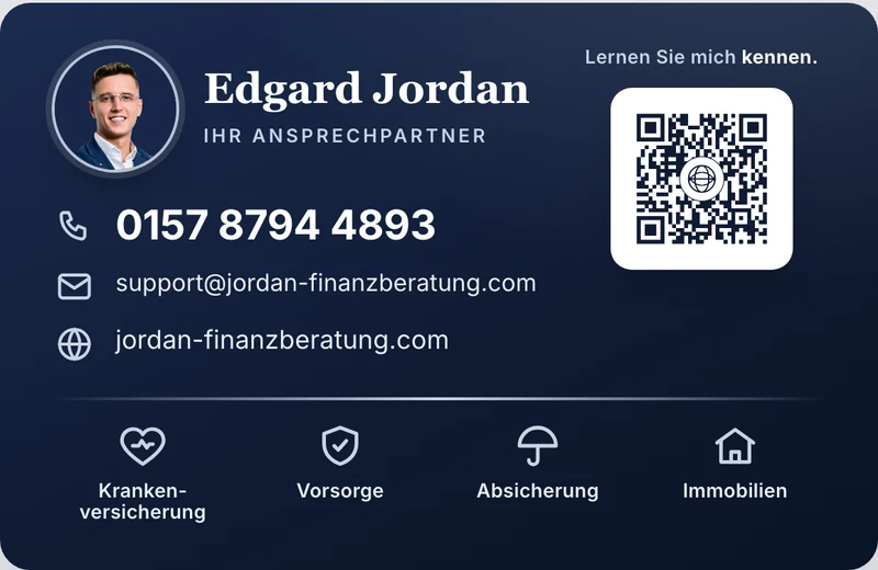 Visitenkarte Rückseite · Jordan und Partner